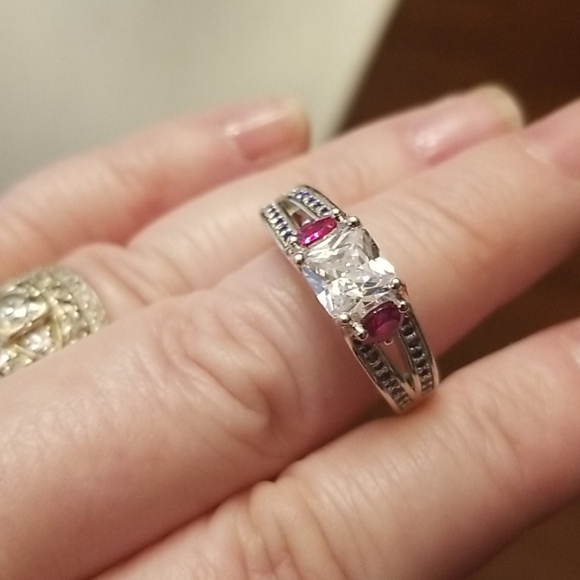 Jewelry - New, Sterling 925 Red, White, & Blue Ring
